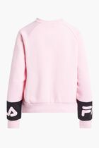 BAITA V NECK SWEAT WITH CUT & SEW AT CUFF