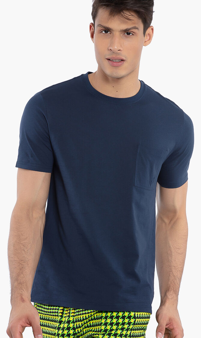Regular Fit Cotton Solid T-Shirt Regular Fit Cotton Solid T-Shirt