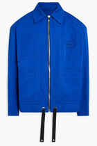BLOUSON COMPACT COTTON POPELINE FABRIC