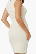 Sl V Neck Scuba Dress