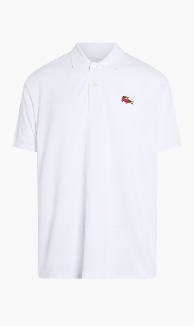 LONG SLEEVED RIBBED COLLAR SHIRT