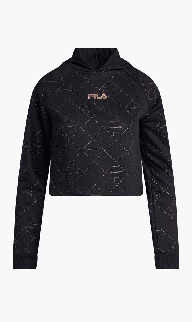 CROP AOP HOODY