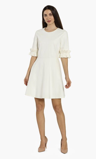 Ritzi Ruffle Cuff Dress