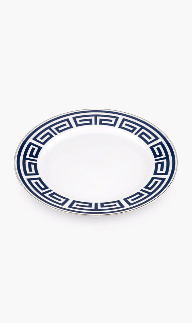 RDG LABIRINTO FLAT DINNER PLATE CM 28 IN. 11 IMPERO SHAPE LABIRINTO ZAFFIRO CRUISE