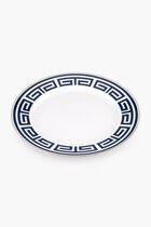 RDG LABIRINTO FLAT DINNER PLATE CM 28 IN. 11 IMPERO SHAPE LABIRINTO ZAFFIRO CRUISE