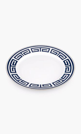 RDG LABIRINTO FLAT DINNER PLATE CM 28 IN. 11 IMPERO SHAPE LABIRINTO ZAFFIRO CRUISE