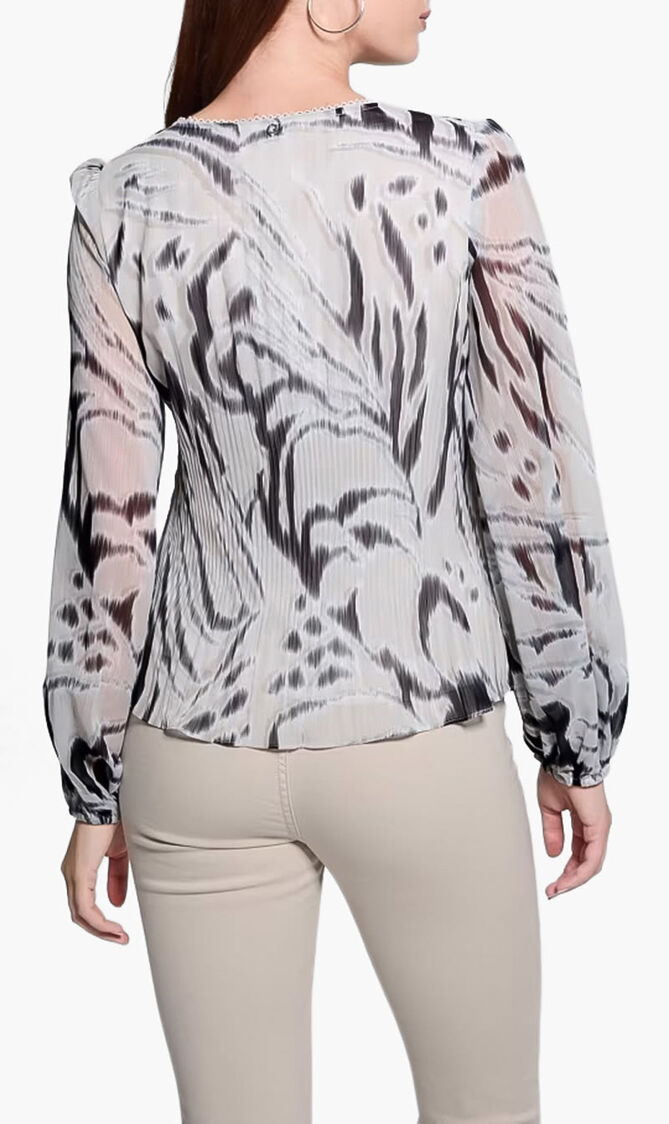 Eco Yvette Pleated Top