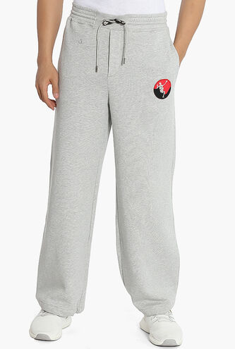 Embroidered Patch Sweatpants