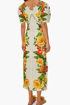 Picnic Flowers Maxi Dress