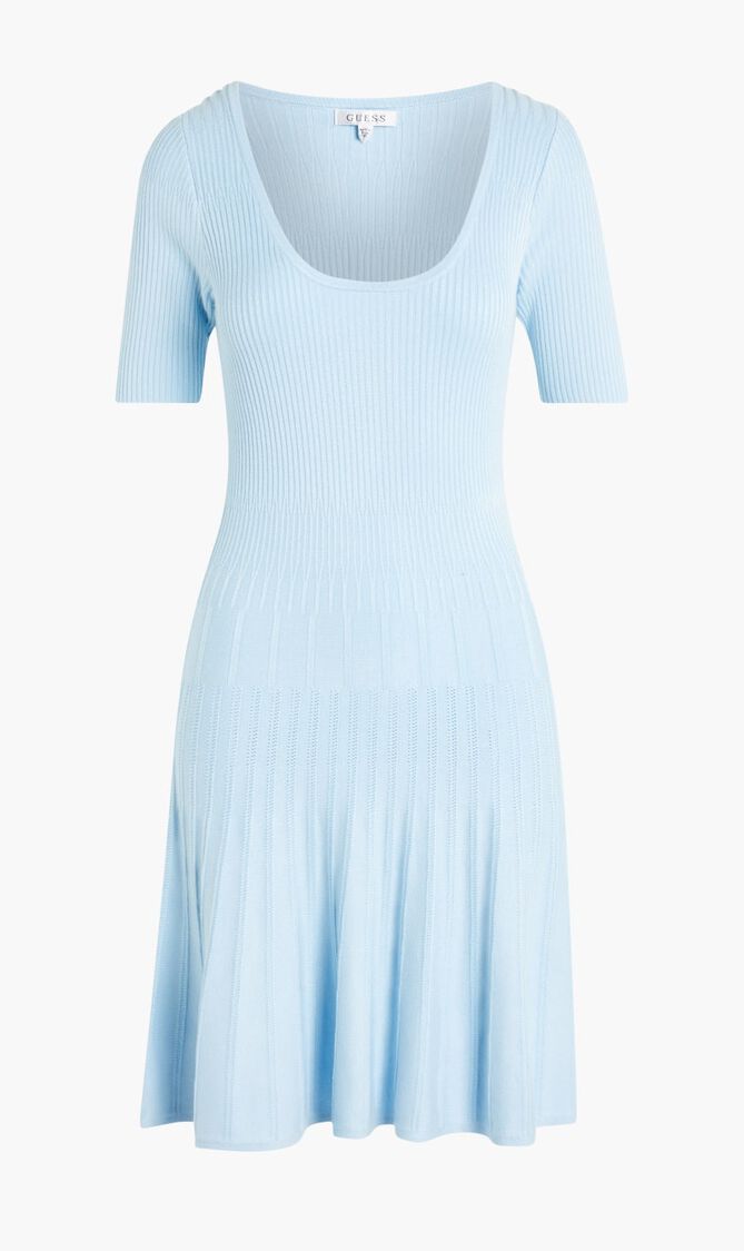 Fit and Flare Sweater Dress