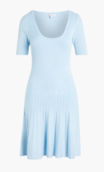 Fit and Flare Sweater Dress