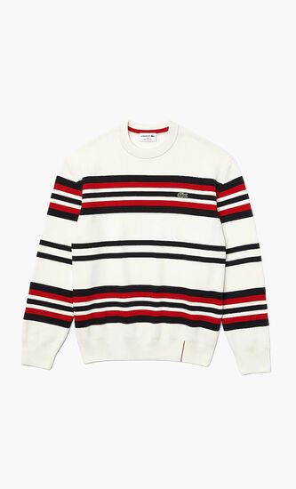 Stripes Logo Sweater