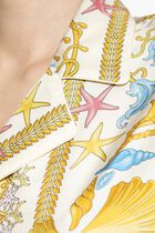 INFORMAL SHIRT UNDERWATER BAROCCO FOULARD ON SILK TWILL