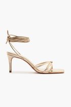 Metalic Nappa Sandals