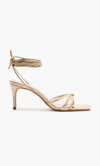 Metalic Nappa Sandals