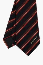 Multicolor Tie with Striped Motif