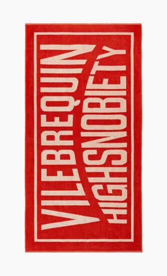 SAND HIGHSNOBIETY 2 VBQ & HS TOWEL RED TEA