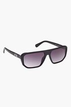 INJECTED SUN GLASSES M MATTE BLACK GRADIENT SMOKE
