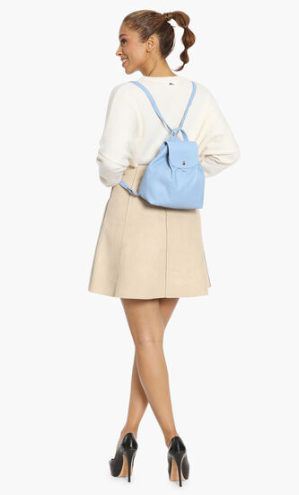 Le Pliage Cuir Small Backpack