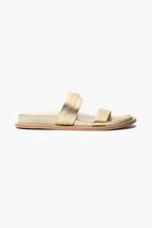 Mandy Metallic Leather Sandals