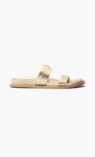 Mandy Metallic Leather Sandals