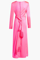 ELECTRIC PINK MAXI DRESS
