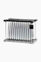 ERE EEK TAPER CANDLES 42 CM SILVER