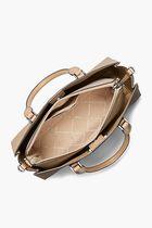 Solid Leather Crossbody Bag