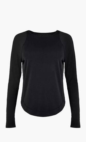 BREATHE EASY LONG SLEEVE TOP