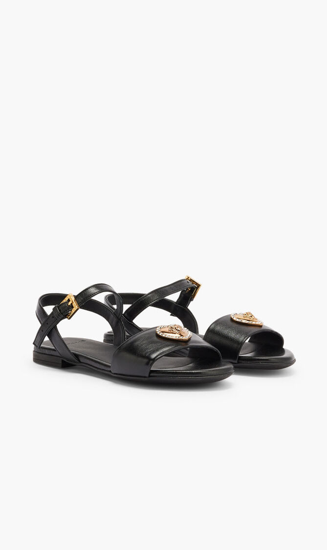 Medusa Crystal Heart Ballerinas