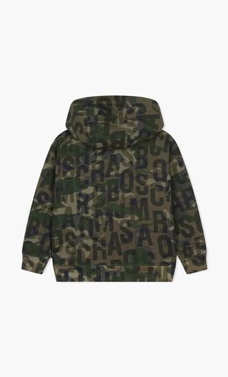 Camouflage Printed Hoodie