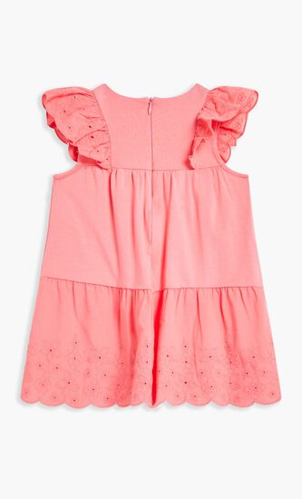 BLUSH TIERED DRESS