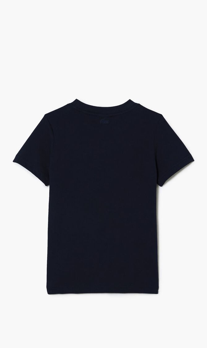 Cotton Jersey Planet Print T-shirt
