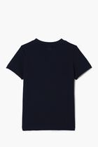 Cotton Jersey Planet Print T-shirt