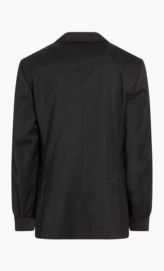 WOOL BLAZER W/ RIB CUFF