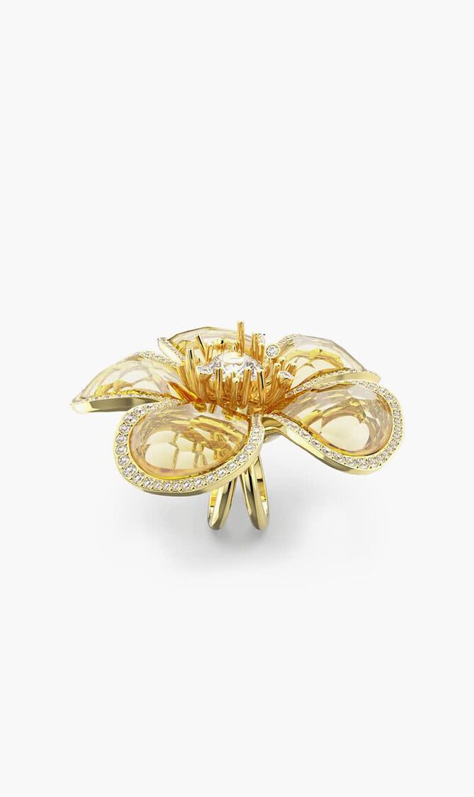 SJC FLORERE RING L YEL/GOS 55 MM