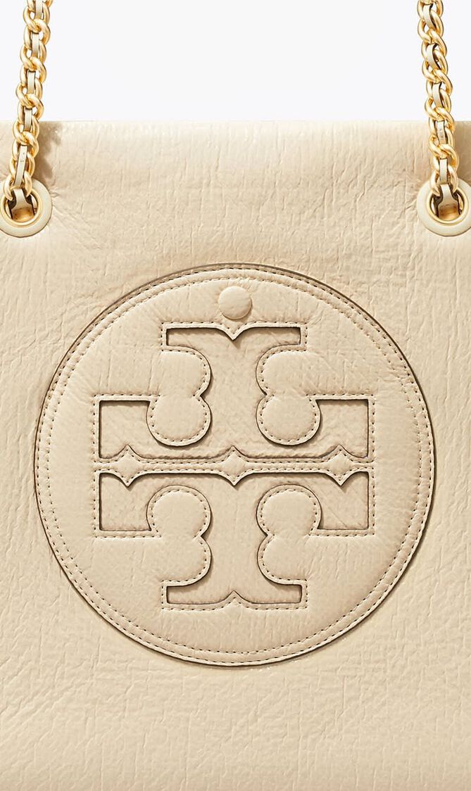 Ella Crinkle Patent Chain Tote