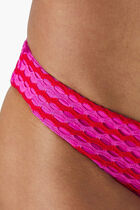MESH EFFECT HIPSTER PANT