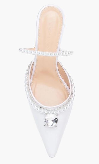 Diamond and Pearl Kitten Heels