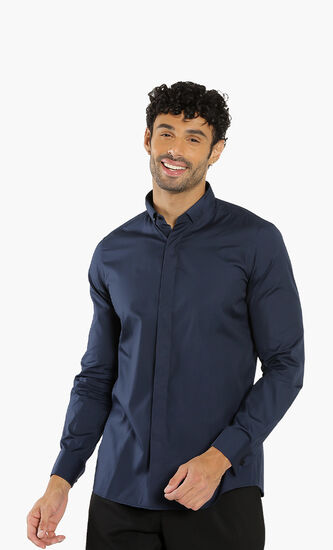 Plain Long Sleeves Shirt