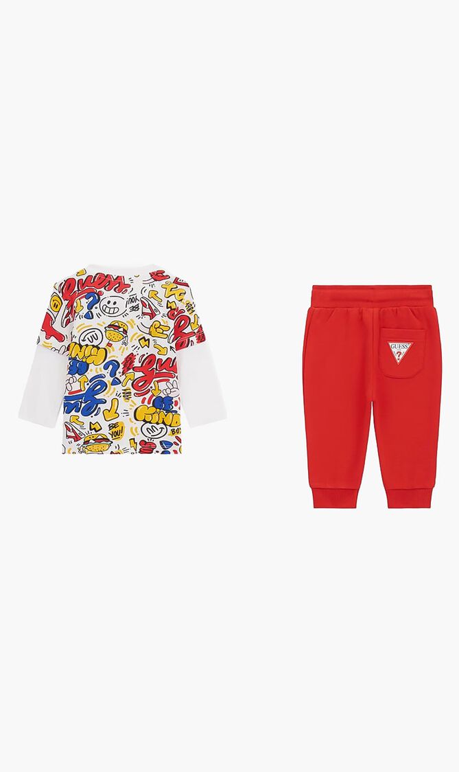 Set Ls T-Shirt+Active Pants