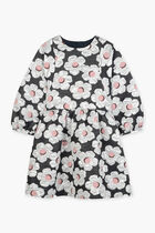 Kids White Flowers Dress