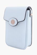 Embossed Leather Robinson Phone Crossbody Bag