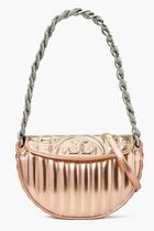 Mini Fleming Metallic Quilt Crescent Bag