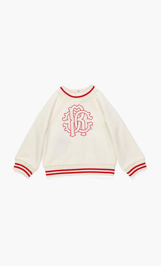 RC Monogram Print Sweatshirt