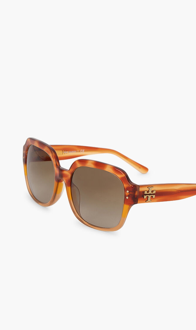 Oversized Logo Sunglasses