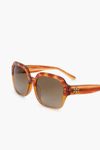 Oversized Logo Sunglasses