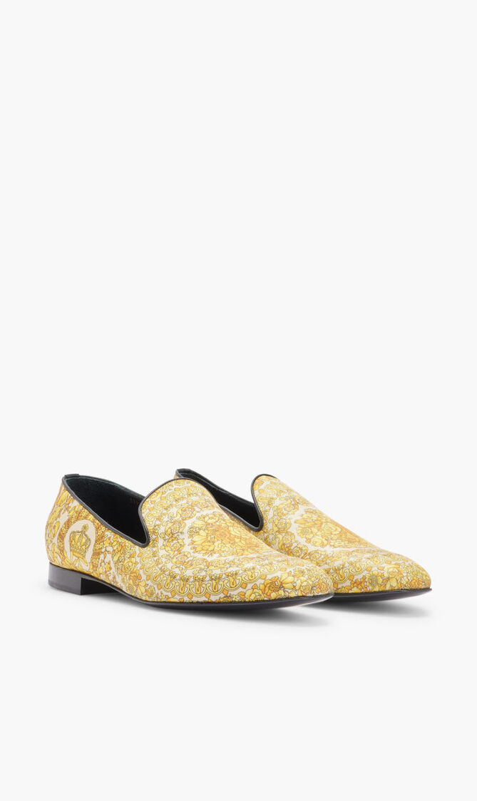 SLIPPERS TWILL BAROQUE PRINT