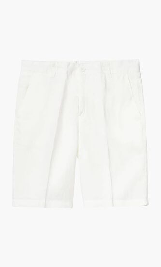 Linen Bermuda Chino Shorts