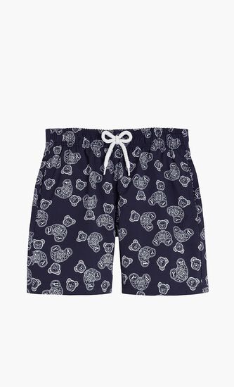 Palm Angels Bear Print Shorts